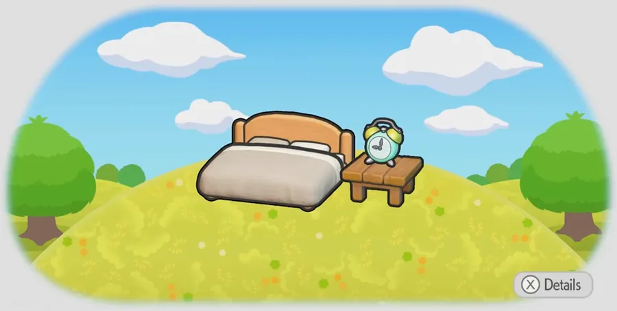 Alarm clock sleep zone