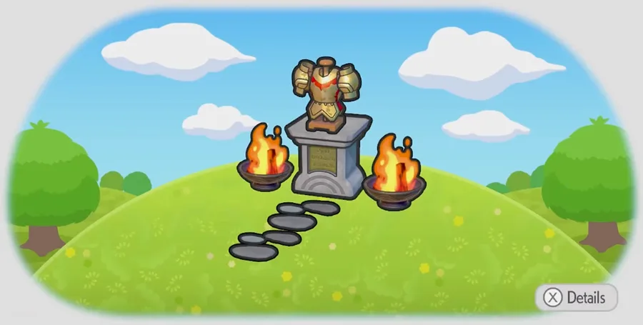 Auspicious knight's shrine