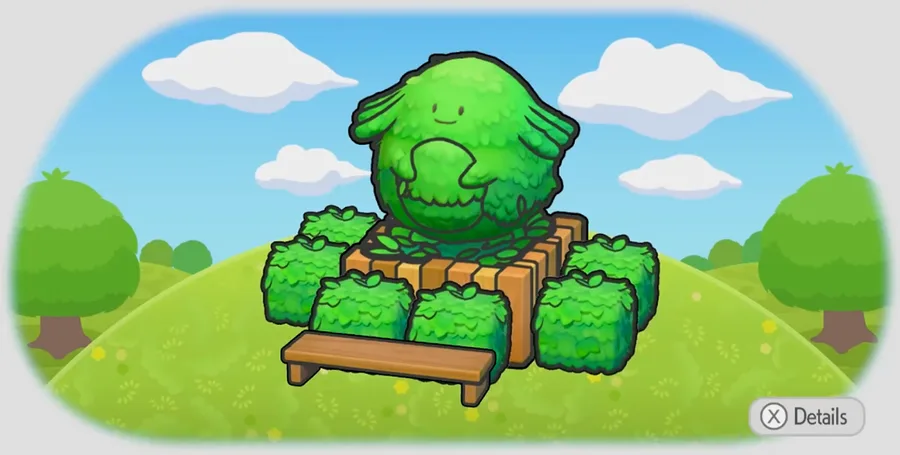 Chansey resting area