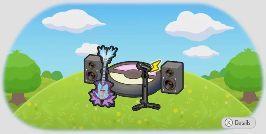 Low-key rock stage