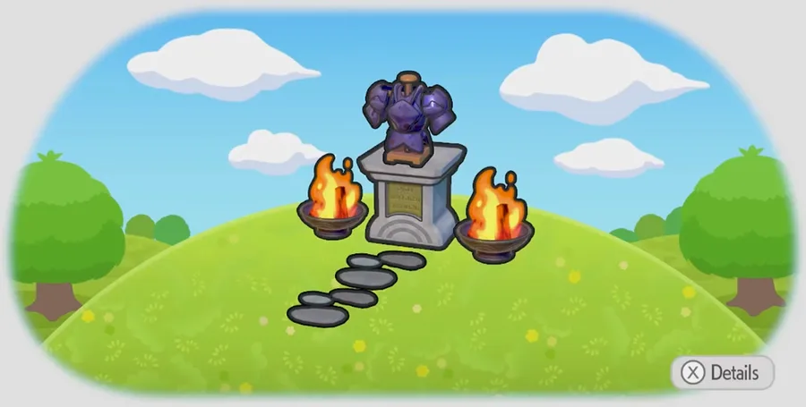 Malicious knight's shrine