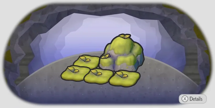 Mossy boulder