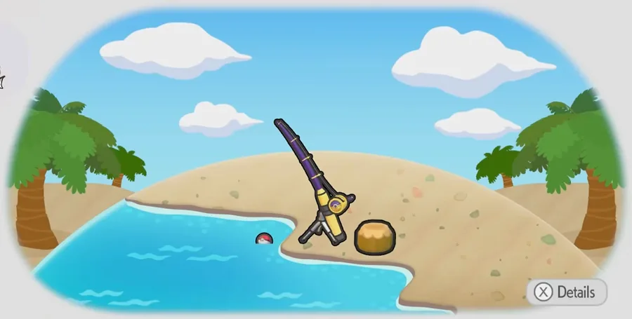 Ocean fishing spot