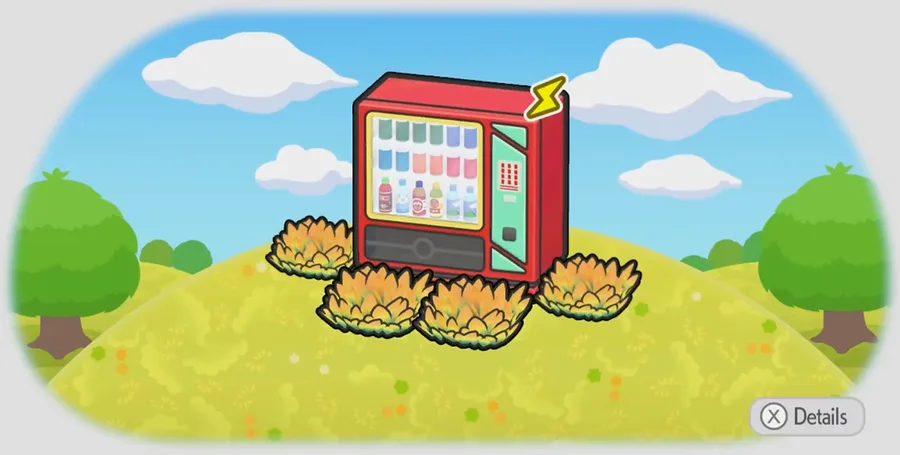 Overgrowth vending machine