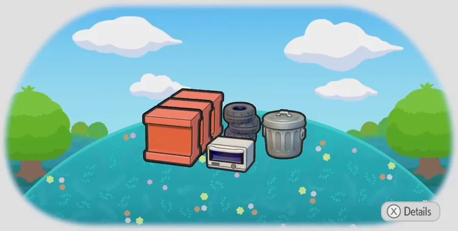 Oversized dumping ground
