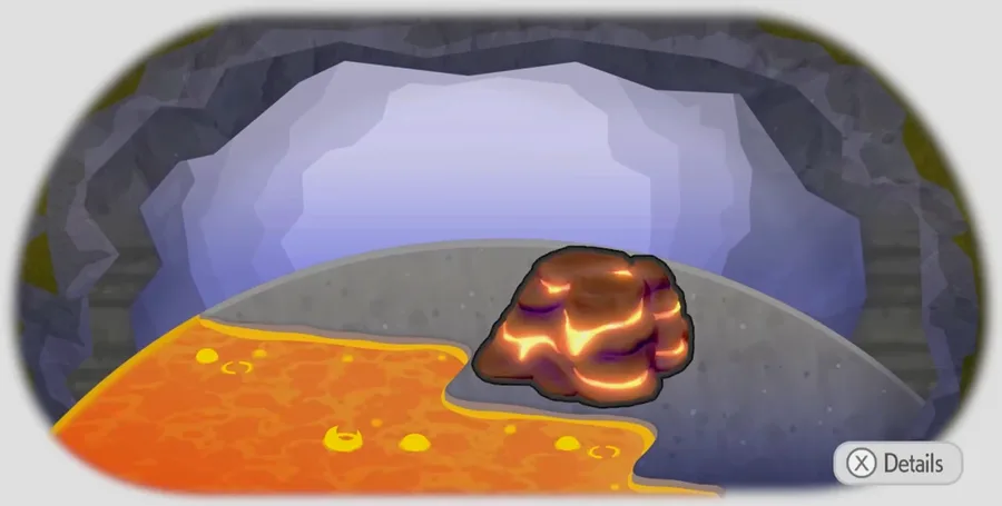 Piping-hot lava