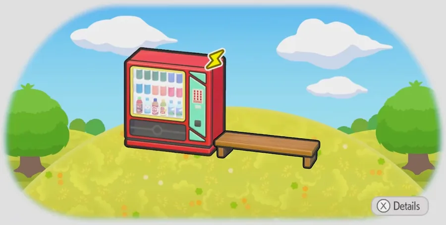 Vending machine break area