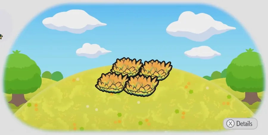 Yellow tall grass