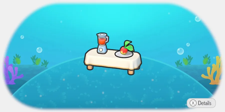 Smoothie-making spot