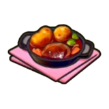 Potato hamburger steak