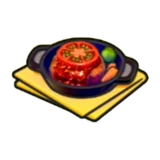 Tomato hamburger steak